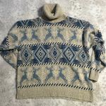 United States Sweaters US SWEATERS Vintage Holiday Turtle Neck Sweater Photo 3