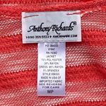 Bright & Colorful Sheer Coral Boho Wrap Short Bolero Bohemian Cardigan ~ MP Orange Size undefined Photo 5