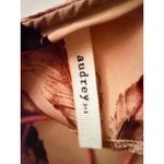 Audrey  3 1  Brown/Tan  One Shoulder Feather Top Dress Kaftan Tunic Coverup Boho Photo 6