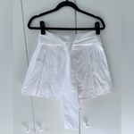 J.Crew  Pleated Tie Waist Shorts - White - 2 Photo 1