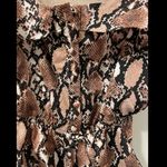 Emory park Snakeskin Crop Tank Photo 2