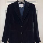 frame denim Frame The Femme Corduroy Blazer Navy Size 4 Photo 0
