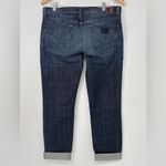 7 For All Mankind Gwenevere Super Skinny Cropped Jeans Sz 28 Medium Wash Photo 1