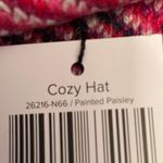 Vera Bradley Cozy Beanie, Painted Paisley, Navy Photo 5