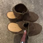 Apt. 9 Brown Peep-Toe Ankle Boots Photo 2