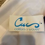 California Waves 133 NWT  Bikini Bottom Red and Blue vacation Medium Photo 3