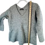 Peruvian Connection Peruvian‎ Connection Alpaca Blend Sweater Women's Small Gray V-Neck Photo 5