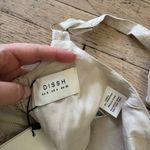 NWT DISSH Linen Crop Tank (matching pants listed in closet) Tan Size 4 Photo 4