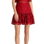 Monique Lhuillier ML
Strapless ruffled lace mini dress Photo 3