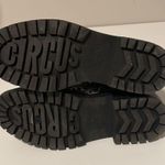 Circus by Sam Edelman  Giovanny black lace up snakeskin combat boots sz 7.5 Photo 5