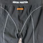 Heron Preston  ACTIVE LEGGINGS LOGO BLACK WHITE SIZE: S/M‎ EUC Photo 8