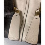Oryany leather purse black, cream & tan shoulder strap Black Photo 4