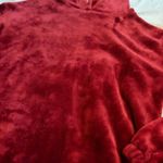 LC Lauren Conrad Lauren Conrad red fuzzy hoodie  Photo 4