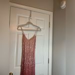 ZARA  pink sequins maxi dress Photo 6