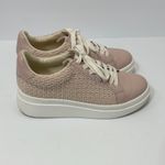 Yellow Box  Blush Pink Woven Sneakers Photo 2