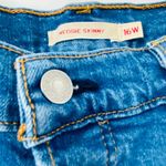 Levi's Levi’s Blue Denim High Rise Wedgie Skinny Jeans Curvy Button Fly Size 16 W Photo 6