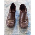 Easy Spirit Brown Leather Slip On Walking Loafer Size 7W Photo 2