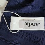 Navy Swim Bottom NWT Large Navy Andie Swim Bikini Bottom Navy Swimwear Photo 6