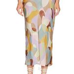 L'Academie L’Academie - Aubrey Maxi skirt in Artist Palette Multi Color Photo 4