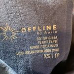 Aerie Offline by  Blue Ribbed Flared Pants Size XS Short Photo 4