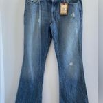 Guess Vintage Melrose Flare Regent Dazzel Vintage Wash Jeans Size 31 NEW Photo 0