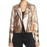 BLANK NYC  Metallic Leather Moto Jacket Photo 0