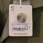 a.n.a (NWT)  Women’s Olive Green Cargo Utility Button-down Mini Dress Tie Waist Photo 7
