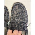 Hey Dude Shoes Wendy Sox Leo Brown Women’s Size 6 Slip On Loafer Fabric Leopard Photo 3