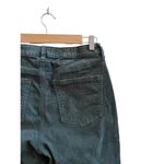 American Eagle Green Corduroy Stretch Mom Straight Jean Pant Size 6 Regular Photo 6