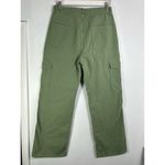 Cider  Alessia Green Cargo Jeans L NWT Photo 6