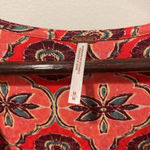 Free People NWT   Hibiscus Falling For You Blouse - Size Medium‎ Photo 5