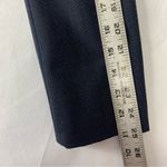 Banana Republic  womens 8 wool blend blazer dark blue suit jacket business work Photo 11