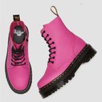 Dr. Martens Jadon Lather Platform Pink Photo 0