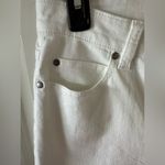 Eileen Fisher White Straight Leg Jeans Size 6 Cropped Fit | Send Offer! Photo 2
