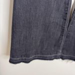 We The Free  Jeans Womens 26 Black Flare High Rise Button Fly Distressed Hem Boho Photo 4