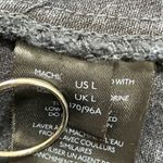 BDG Urban Outfitters Black Denim Distressed Trucker Jean Jacket Size Large Photo 4