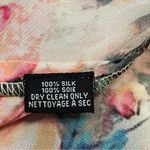 Tolani  Elaine Cream One Shoulder Pure Silk Dress Sz L Photo 9