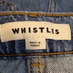 WHISTLES HIGH WAISTED SPLIT FRONT RAW ANKLE JEANS 29 Blue Photo 10