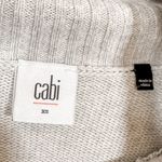 CAbi 3003 Gray Cable Knit Poncho Sweater, EUC, Size XS, MSRP $139 Photo 7