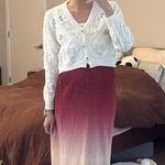 Urban Outfitters New white Knit cropped cardigan and tank top set Photo 1