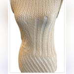 ZARA NWT  WOMEN'S SIDE CUT OUT KNIT TOP CREAM/IVORY SIZE S Photo 1