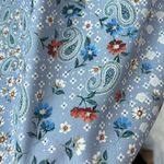 belle du jour Light Blue Women's Flowy Top with Pocket Photo 2