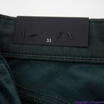 J Brand NEW Zion mid rise dark green corduroy skinny pants, women's size 31 Photo 15