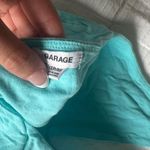 Garage Blue Halter Crop Top Photo 2