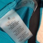 One Piece Into the Bleu Twisted Sweetheart Neckline Bandeau Swimsuit Size 8 NWT Photo 6