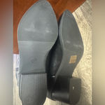 Black Western Cowboy Boots with White Stitching Size 6 Photo 8