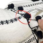 Tularosa  Jacqueline Tunic Mini Dress Women’s Size XS Ivory Striped Tribal Lined Photo 11