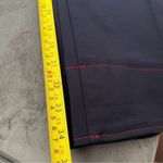 Mango  Navy Suit Pants with Red Stitching Photo 6