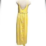 FRNCH Paris Maxi Dress Yellow Size S Photo 4