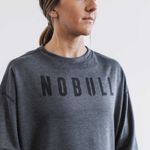 Nobull NWT Women’s  Crew Sweatshirt - XS - Charcoal Photo 1